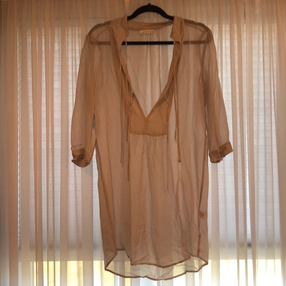 LACAUSA Dresses & Skirts - Sheer dress / cover up